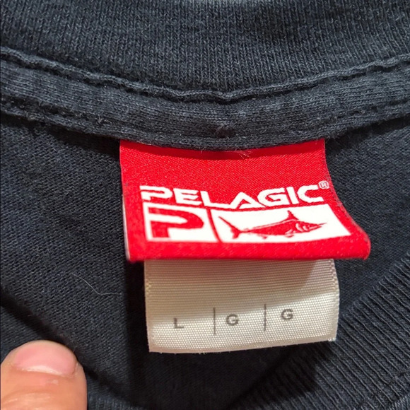 Pelagic Black Sushi Team Fish Tee - Picture 2 of 4